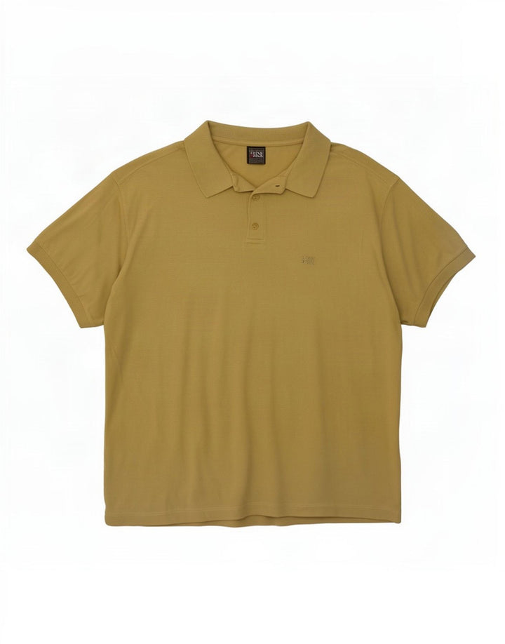 Think Pink Polo Hombre XL Algodón Amarillo