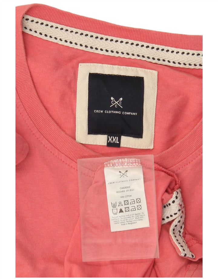J. Crew Camiseta para hombre Top 2XL Algodón rosa