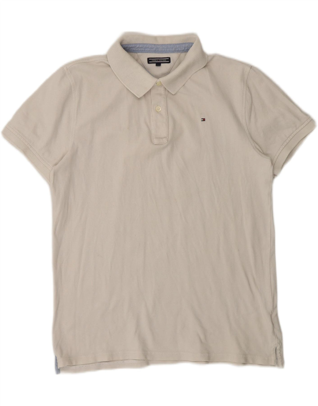 Tommy Hilfiger Polo para niño 13-14 años Blanco Algodón