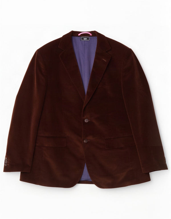 Gant Chaqueta tipo blazer de pana con 2 botones para hombre EU 50 Large Marrón Algodón
