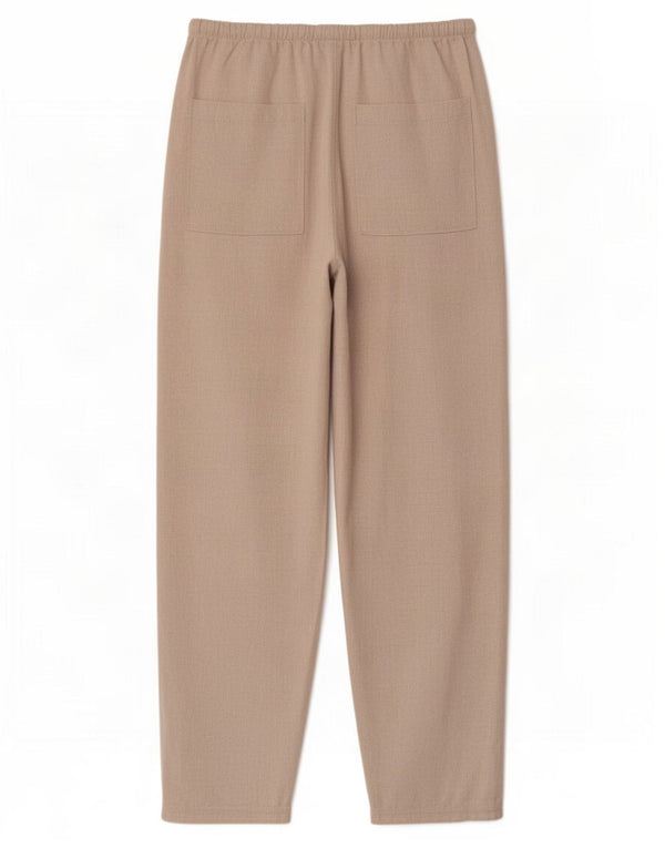 Marks & Spencer Pantalones chinos de cintura alta para mujer UK 10 Small W27 L27 Beige