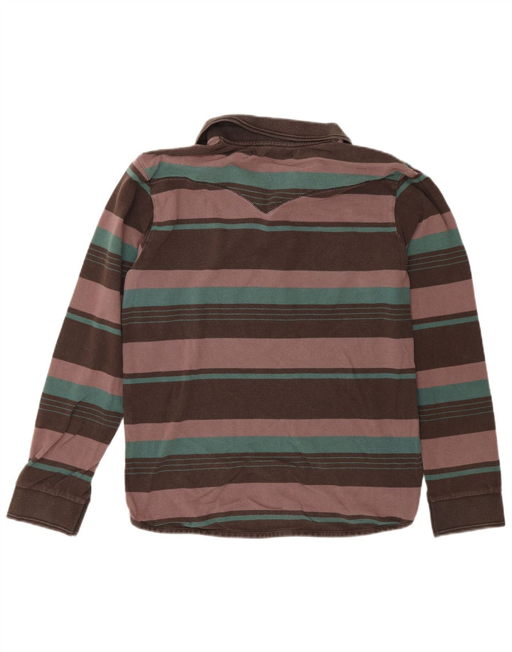 Levi's Polo De Manga Larga De Rayas Multicolor Medio Para Hombre