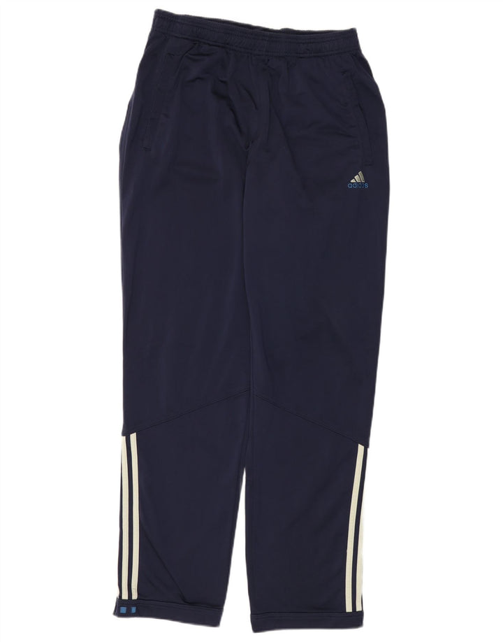 Pantalón de chándal ADIDAS para hombre UK 40/42 Medium Azul marino Poliéster