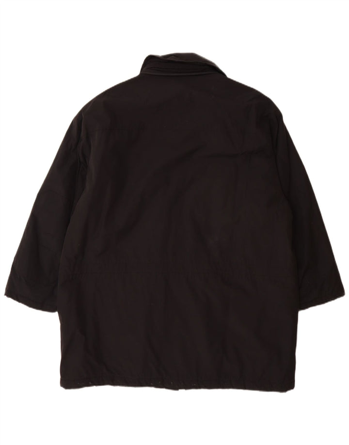 Belfe & Belfe Chaqueta utilitaria para hombre Reino Unido 40 Grande Algodón negro