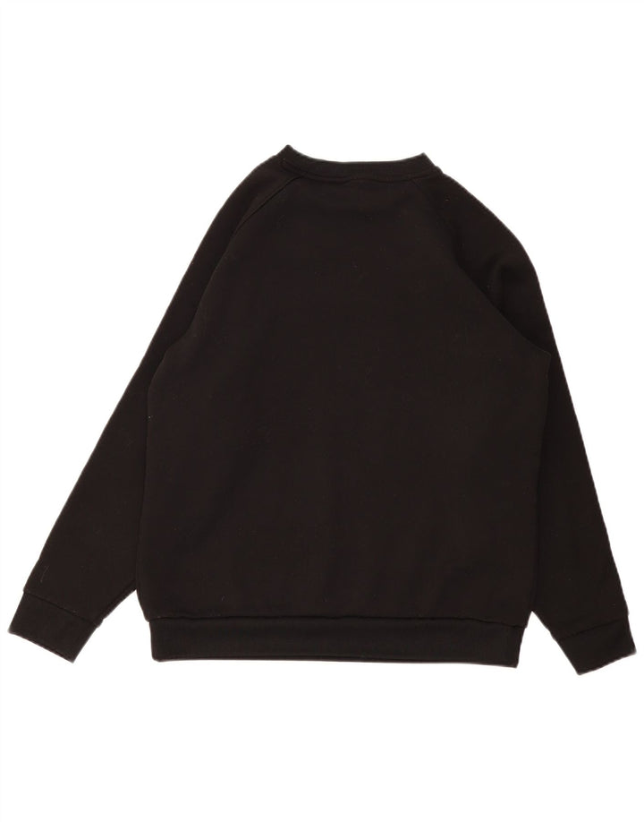 Tommy Hilfiger Sudadera gráfica para mujer Jumper UK 46 Grande Poliéster negro