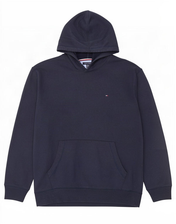 Tommy Hilfiger Sudadera con capucha para hombre Jumper 2XL Azul marino Algodón
