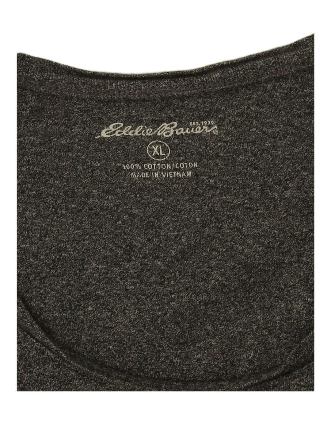 EDDIE BAUER Womens Top 3/4 Sleeve UK 18 XL Grey Cotton Vintage Eddie Bauer and Second-Hand Eddie Bauer from Messina Hembry 