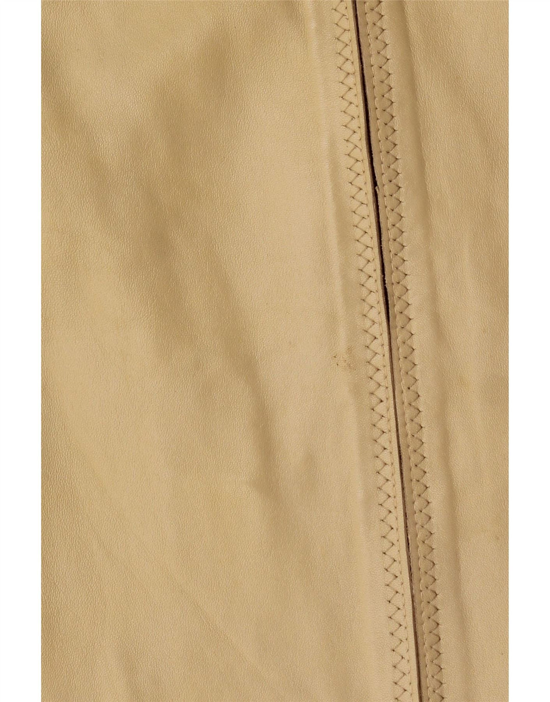 Helium Chaqueta de cuero corta para mujer Reino Unido 44 Cuero beige mediano