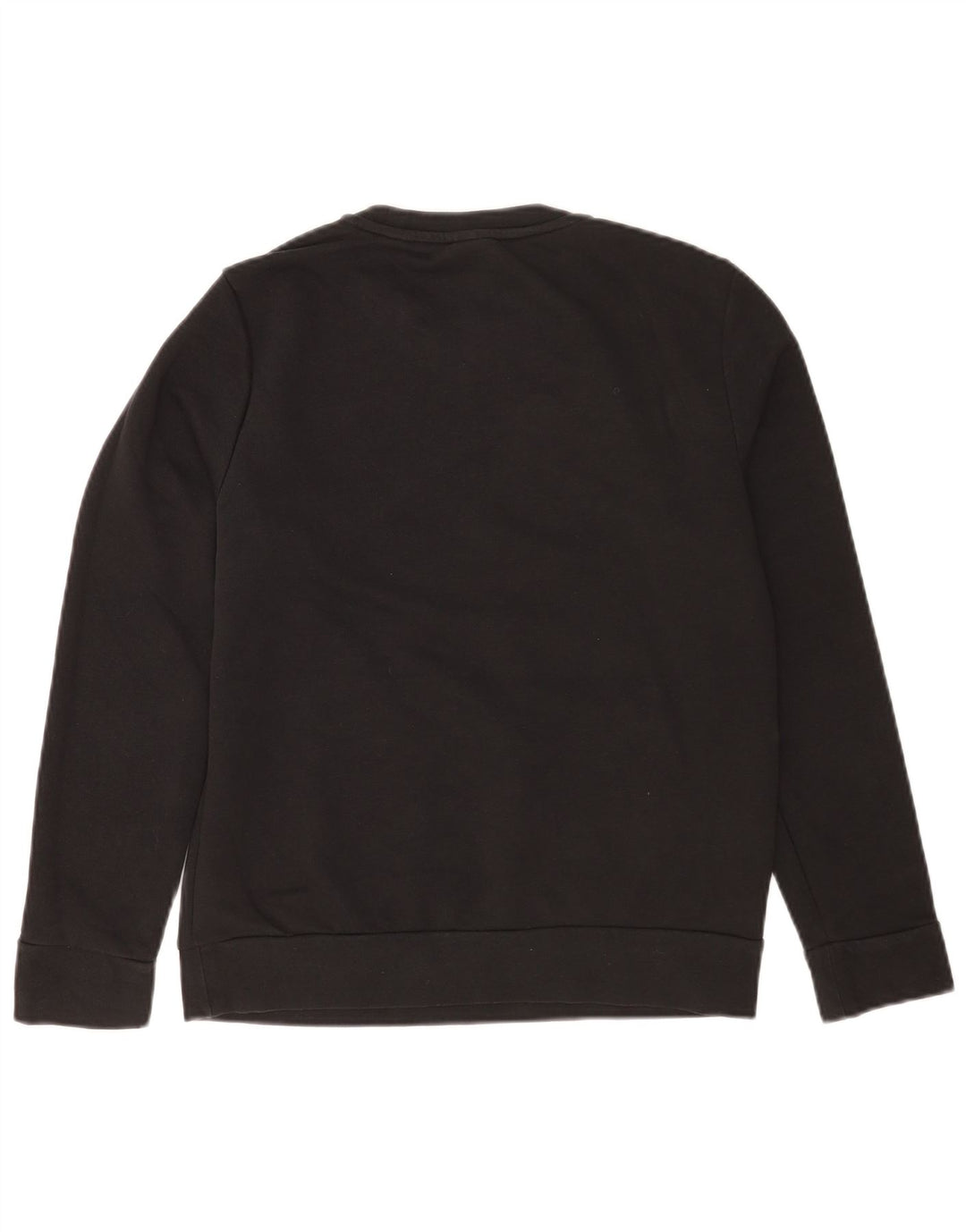 Adidas Mujer Graphic Regular Fit Sudadera Jumper UK 12/14 Mediano Negro
