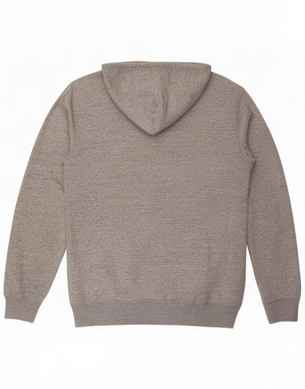 Champion Jersey con capucha para hombre con gráfico grande de algodón moteado gris