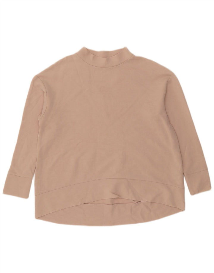 Cos - Sudadera extragrande para mujer, talla 40, algodón beige medio