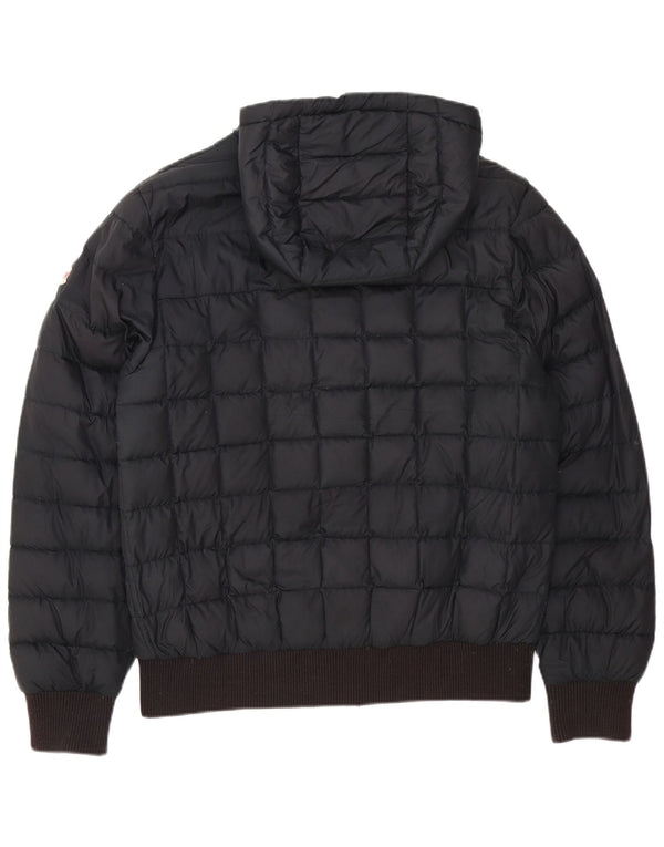 Dolomite Chaqueta acolchada con capucha para hombre UK 40 Large Poliéster negro