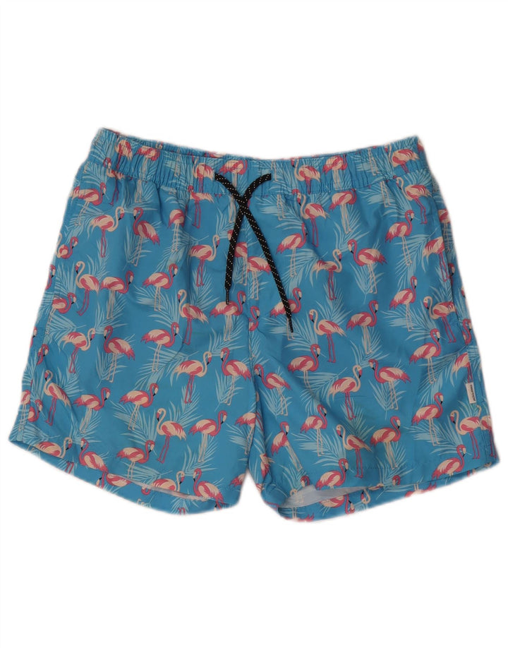 Bañador Jack & Jones Hombre con Estampado Abstracto Small Blue