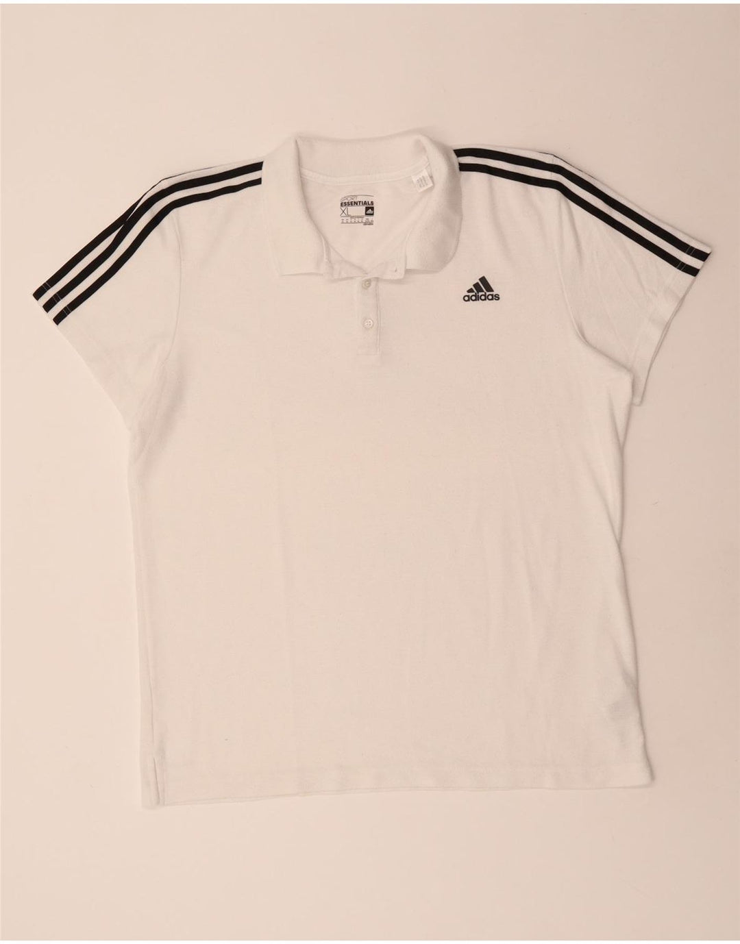 Adidas Hombre Climalite Polo XL Blanco Poliéster