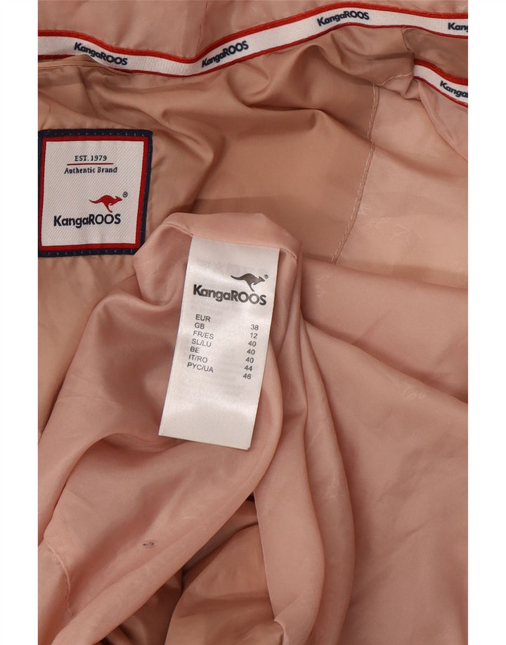 Kangaroos Chaqueta acolchada con capucha para mujer UK 40 Poliacrílico rosa medio