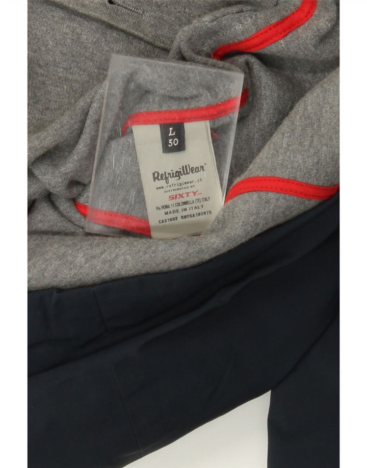 Refrigiwear Chaqueta utilitaria para hombre IT 50 Large Poliamida azul marino