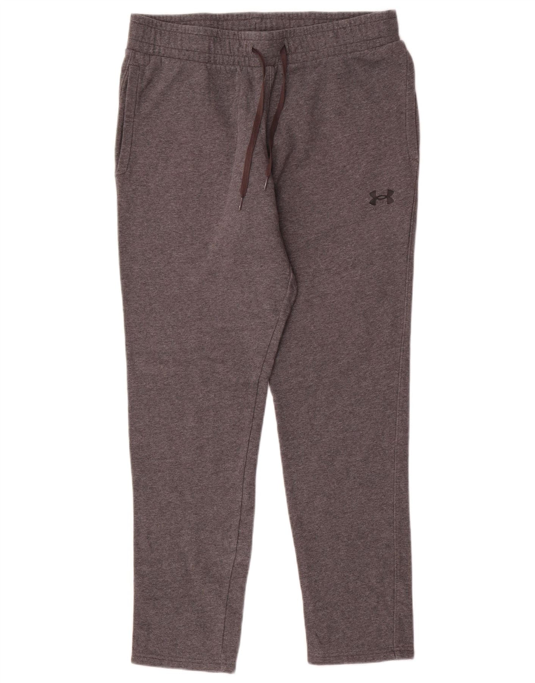 Under Armour Pantalones de chándal para hombre de algodón moteado gris grande