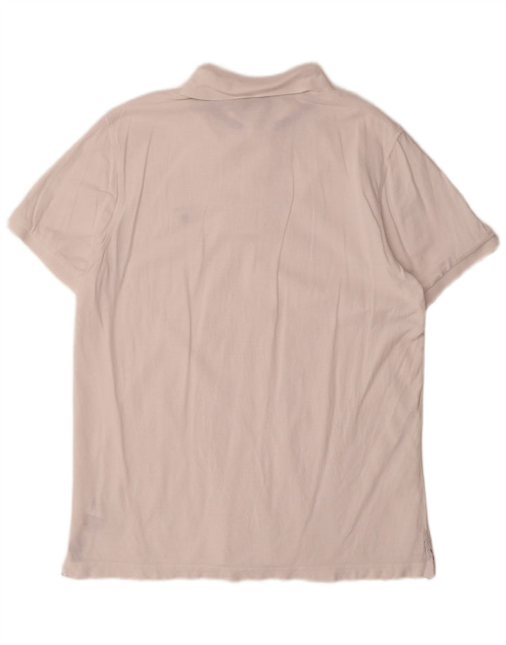 Gant Polo Hombre Grande Blanco Algodón