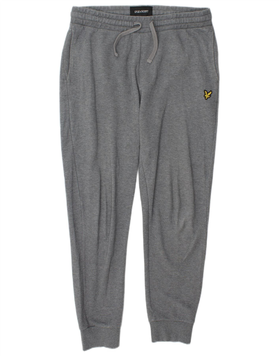 Pantalones De Chándal Lyle & Scott Hombre Joggers Gris Medio Algodón