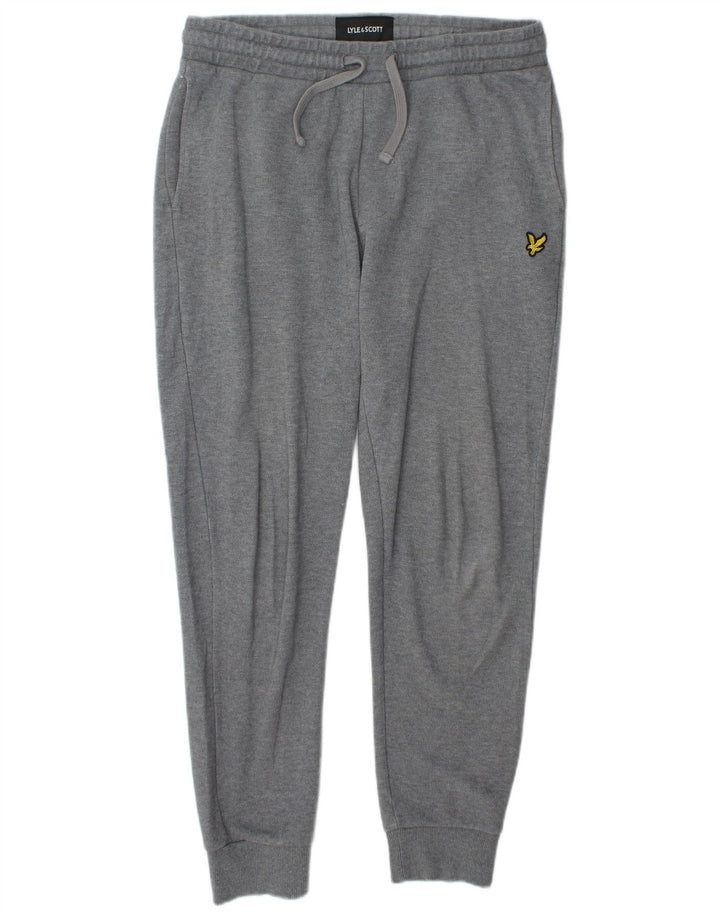 Pantalones De Chándal Lyle & Scott Hombre Joggers Gris Medio Algodón