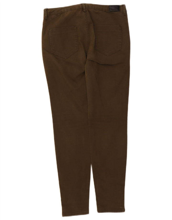 Zara Jeans Ajustados Mujer EU 40 Medium W30 L28 Caqui