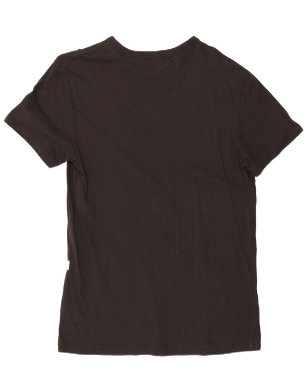 G-Star Mens Graphic T-Shirt Top Medium Black Cotton