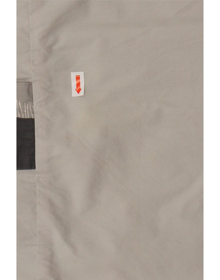 COS Vestido recto para mujer EU 36 Algodón geométrico gris pequeño