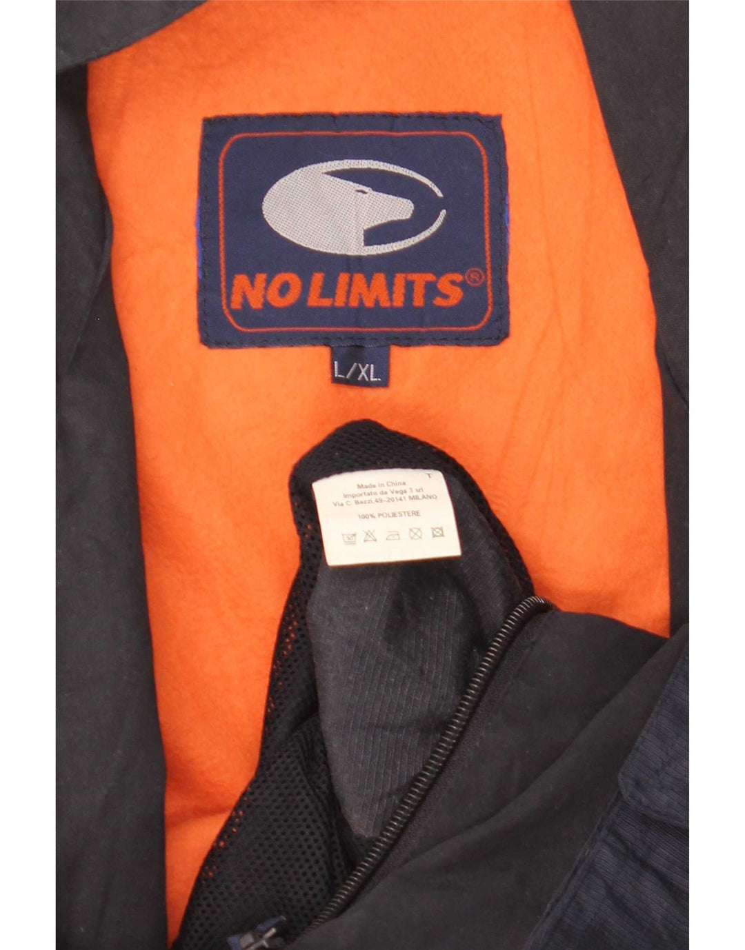 No Limits Chaleco utilitario para hombre UK 40 Grande Poliéster azul marino