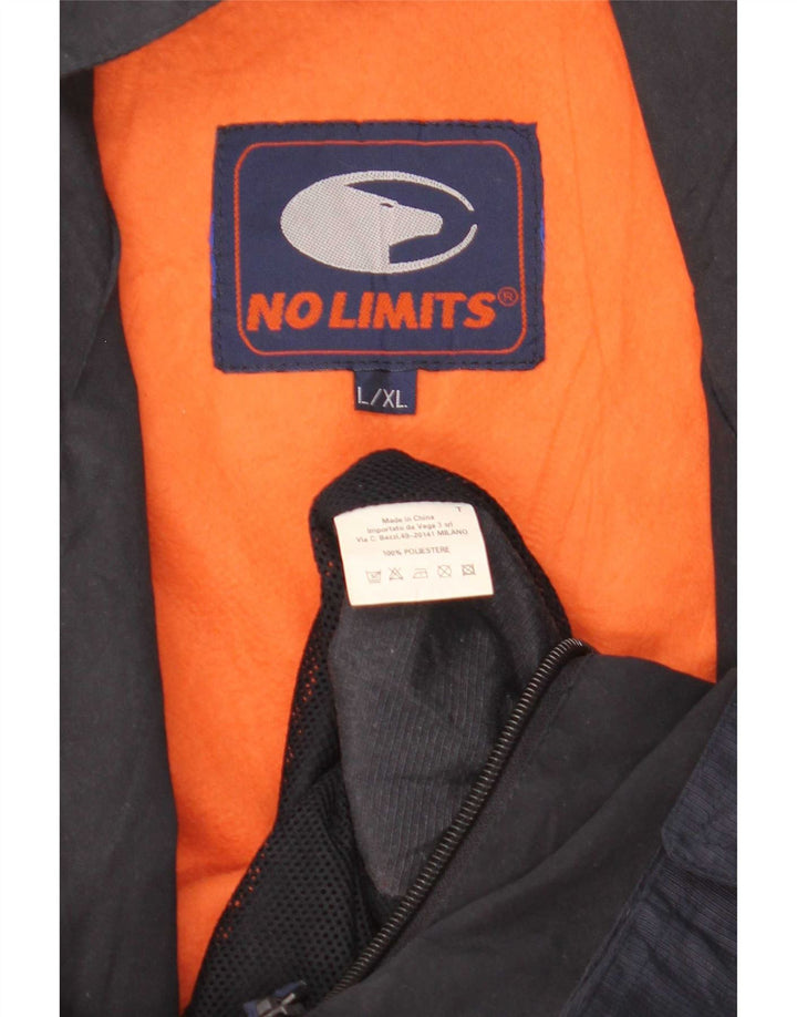 No Limits Chaleco utilitario para hombre UK 40 Grande Poliéster azul marino