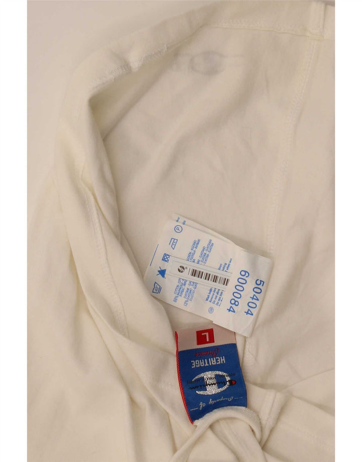 Champion Camiseta sin mangas para mujer UK 40 Grande Algodón blanco