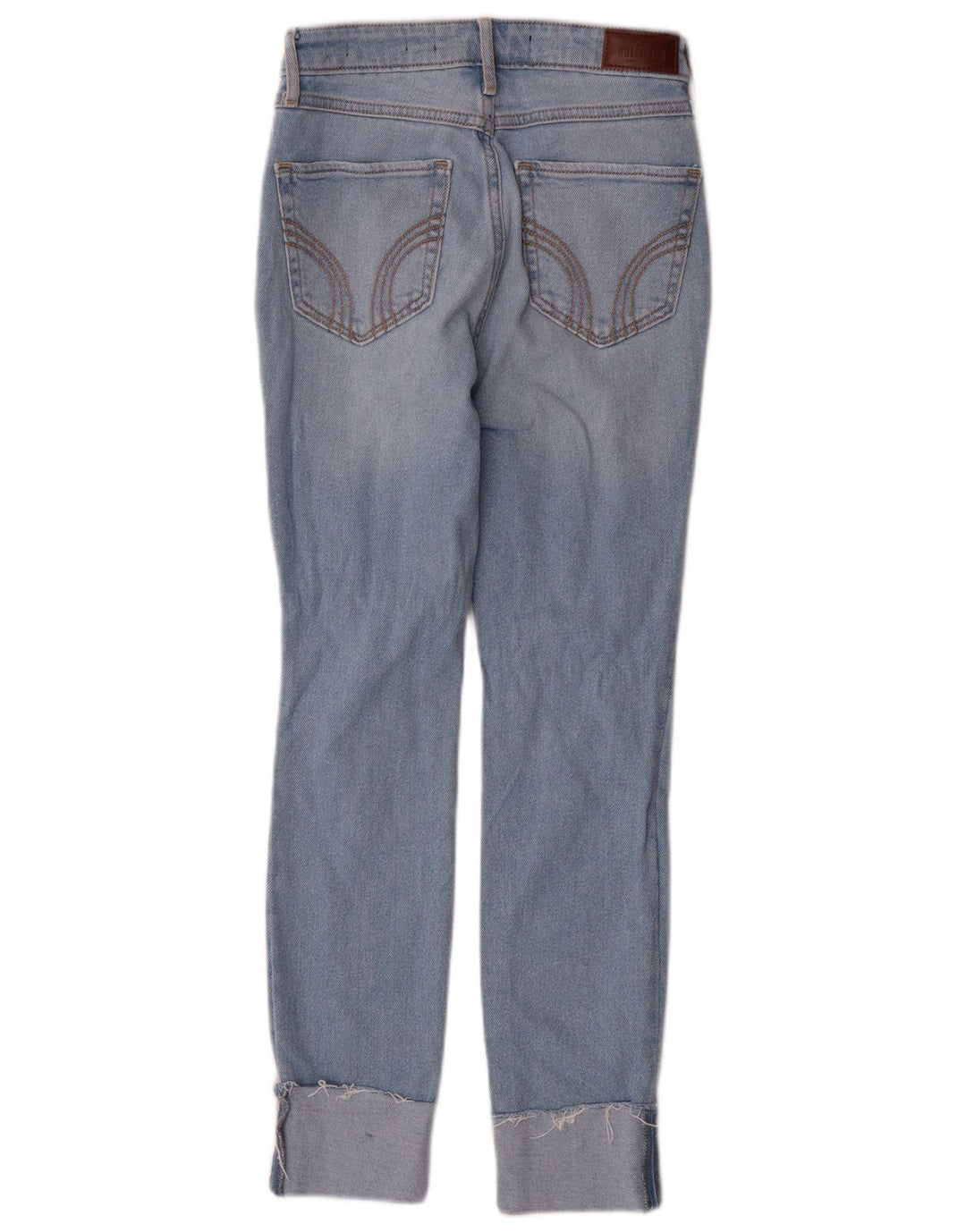HOLLISTER Womens California High Rise Skinny Jeans US 00 2XS W23 L26 Blue