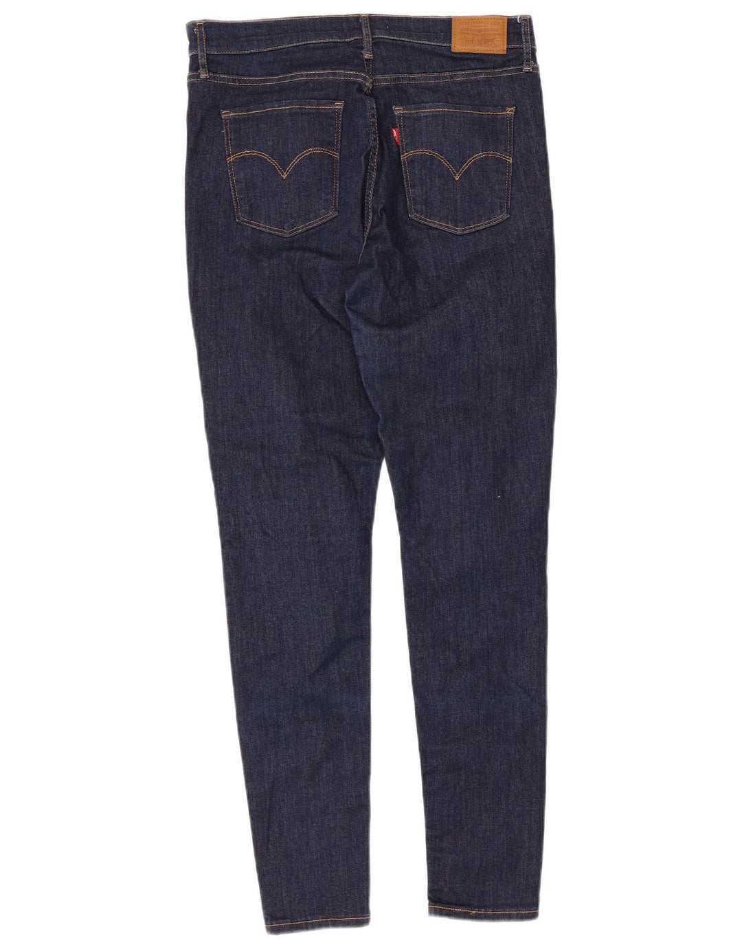 LEVI'S Vaqueros súper ajustados de talle alto 720 para mujer W30 L29 Azul marino