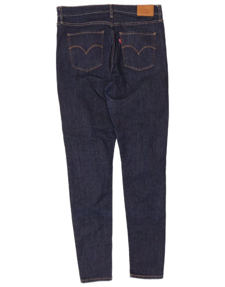 LEVI'S Vaqueros súper ajustados de talle alto 720 para mujer W30 L29 Azul marino