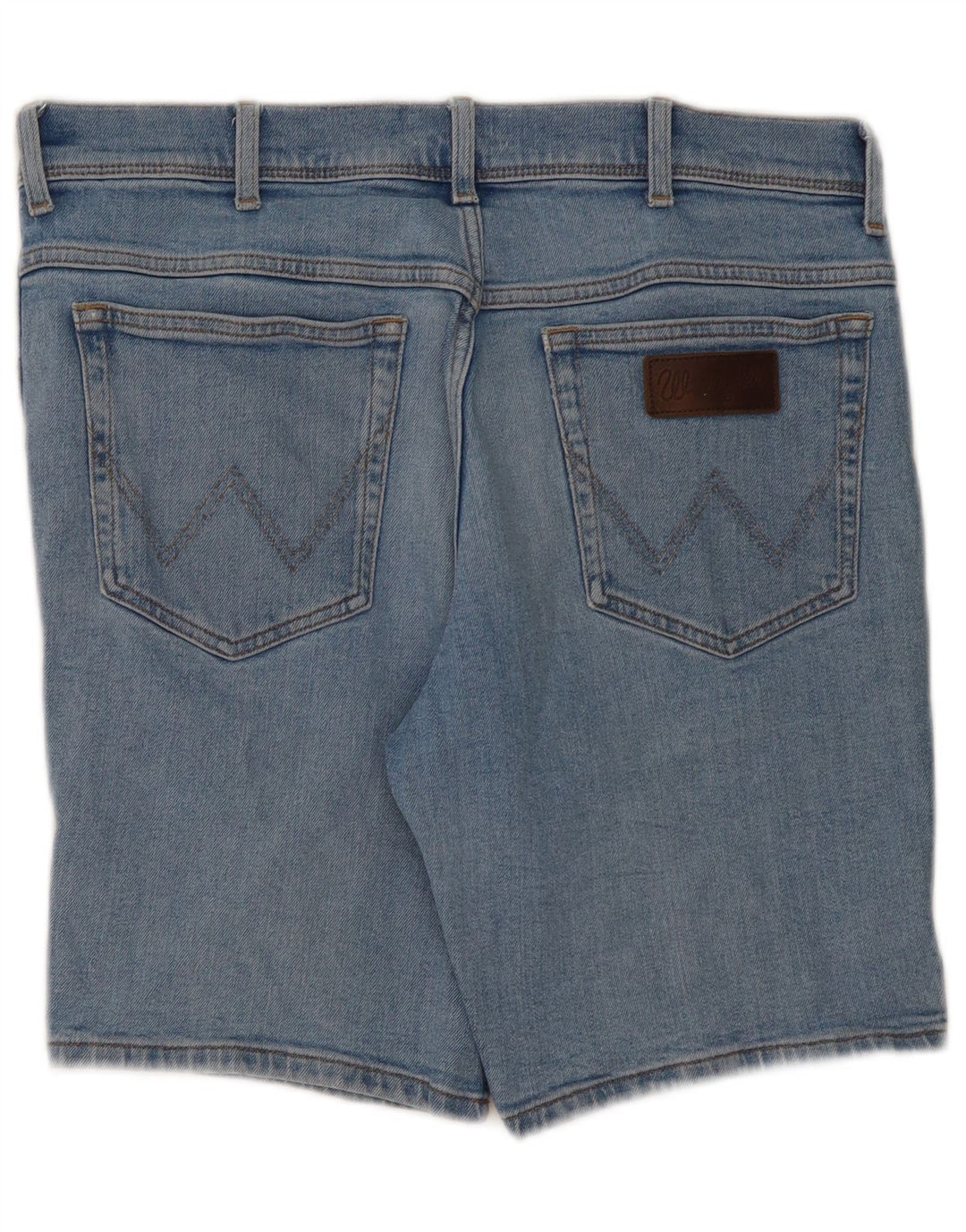 Wrangler Pantalones Cortos De Mezclilla Texas Para Mujer W34 Algodón Azul Grande