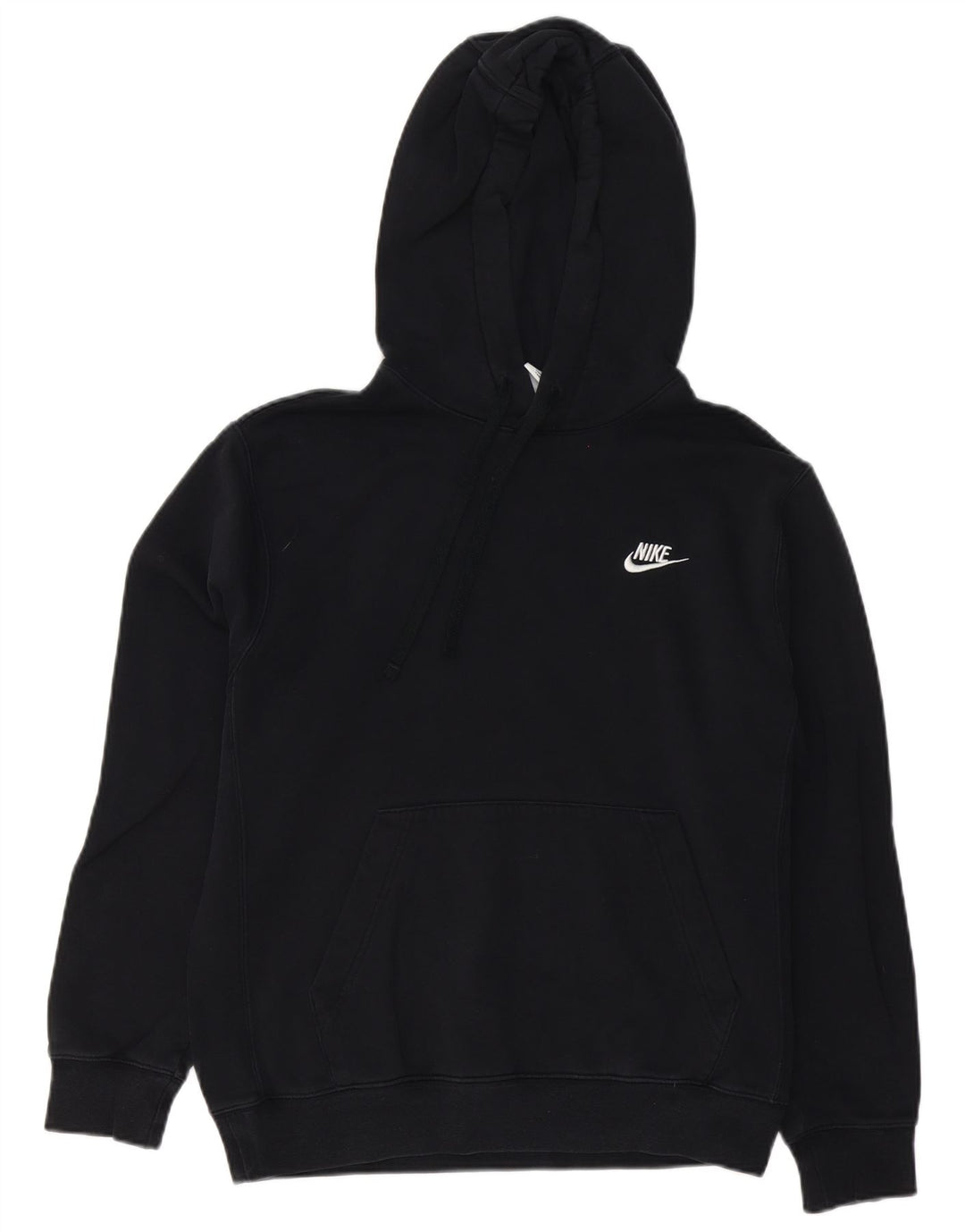 Nike - Sudadera con capucha para hombre, talla pequeña, algodón negro