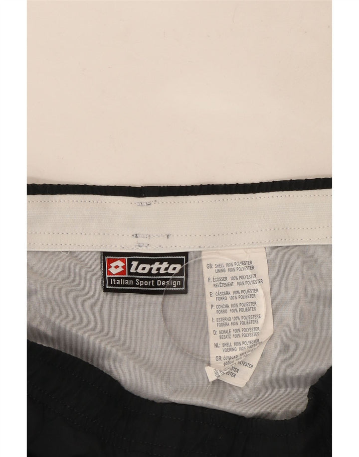 Lotto - Pantalones cortos deportivos para hombre, talla grande, color azul marino, poliéster