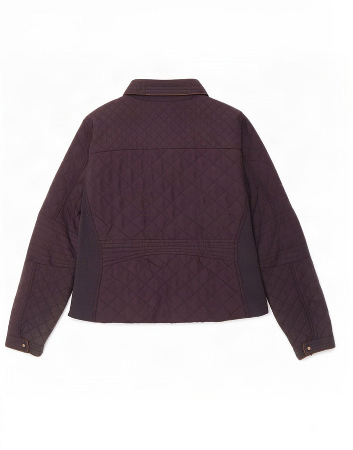 Zara Mujer Chaqueta Acolchada ES 40 XL Azul Marino