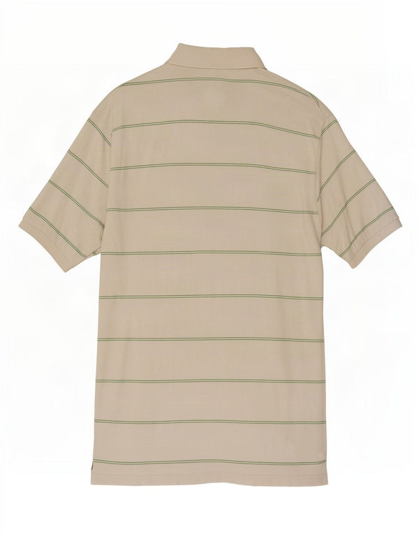 Marks & Spencer Polo para hombre de algodón a rayas blancas medianas