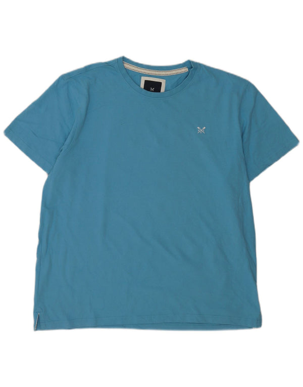 Crew Clothing Camiseta para hombre Top 2XL Algodón azul