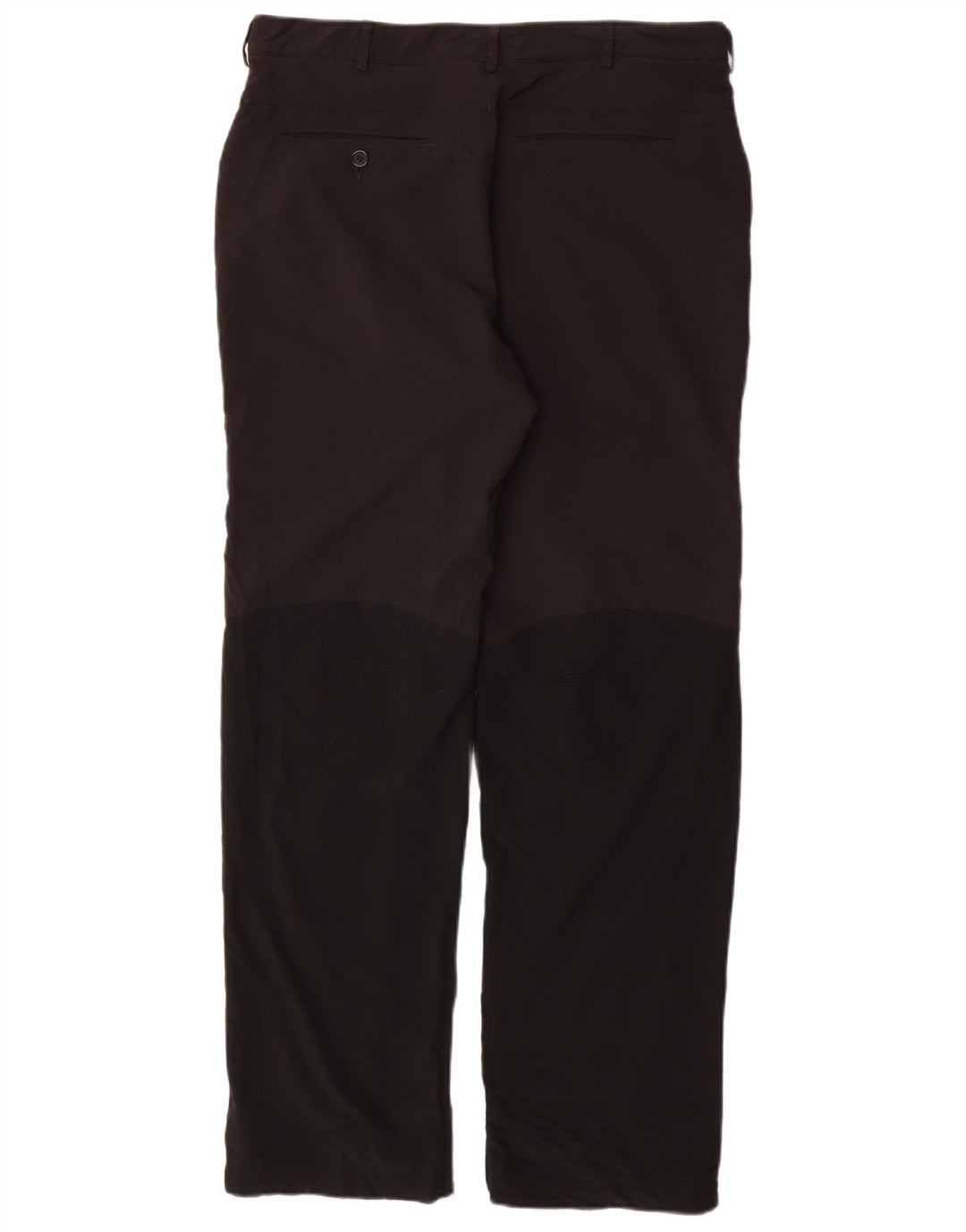 Pantalones informales rectos NIKE para hombre W34 L32 Poliéster negro