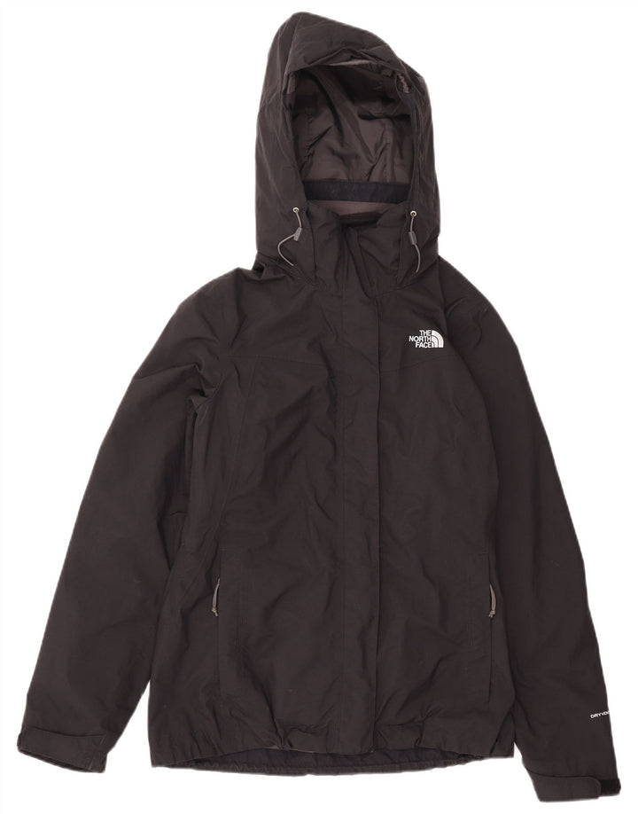 The North Face Chaqueta cortavientos con capucha para mujer UK 10 Small Black Nylon