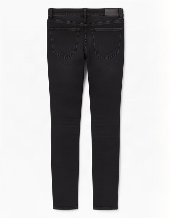 Zara Vaqueros pitillo para mujer EU 38 Small W28 L26 Negro