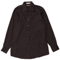 Camisa Calvin Klein para hombre talla 15 1/2 mediana algodón negro