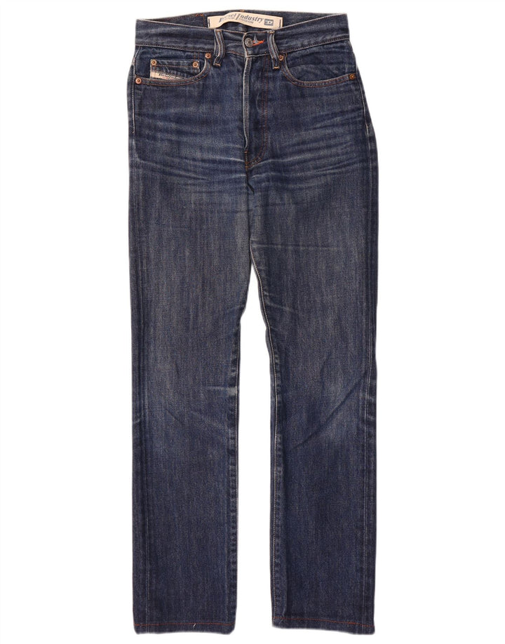 DIESEL Vaqueros Rectos Mujer W27 L29 Azul Algodón