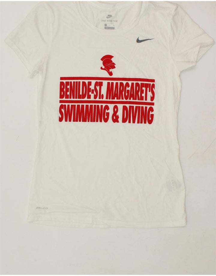 Womens Graphic T-Shirt Top UK 10 Small Vintage Nike and Second-Hand Nike from Messina Hembry 