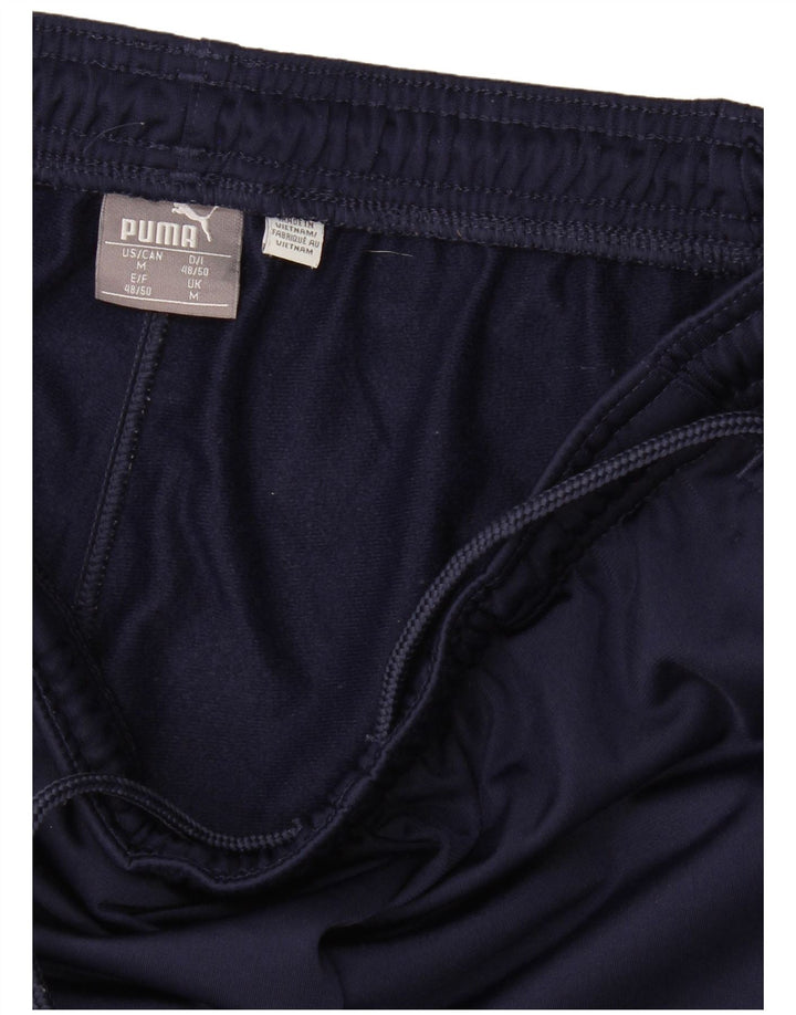 Puma - Pantalones de chándal para mujer, talla 40, talla mediana, color azul marino