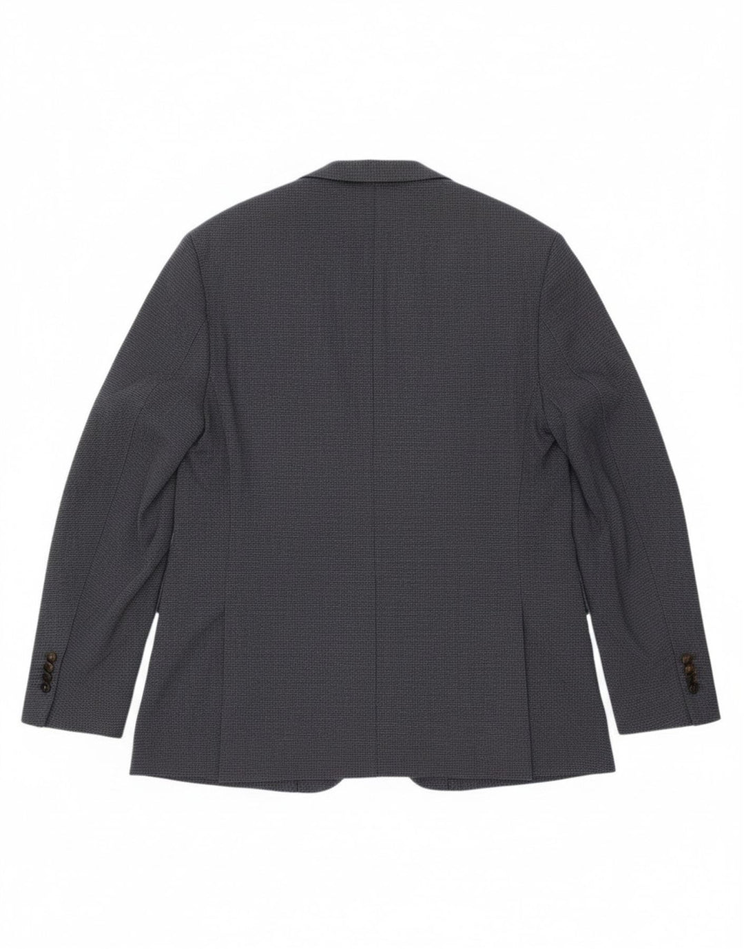 Massimo Dutti Chaqueta Blazer de 2 Botones para Hombre EU 58 2XL Azul Marino Algodón