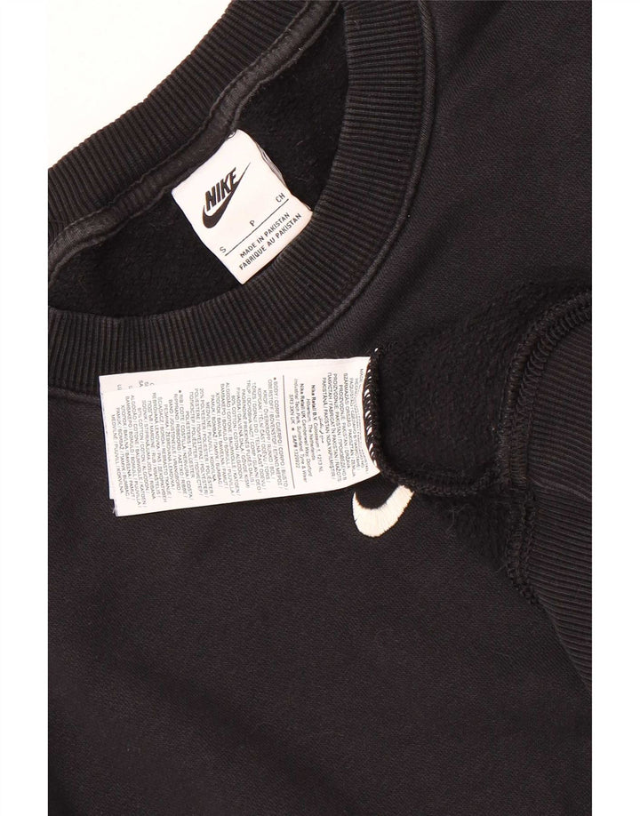 Nike - Sudadera holgada para hombre (talla pequeña), color negro