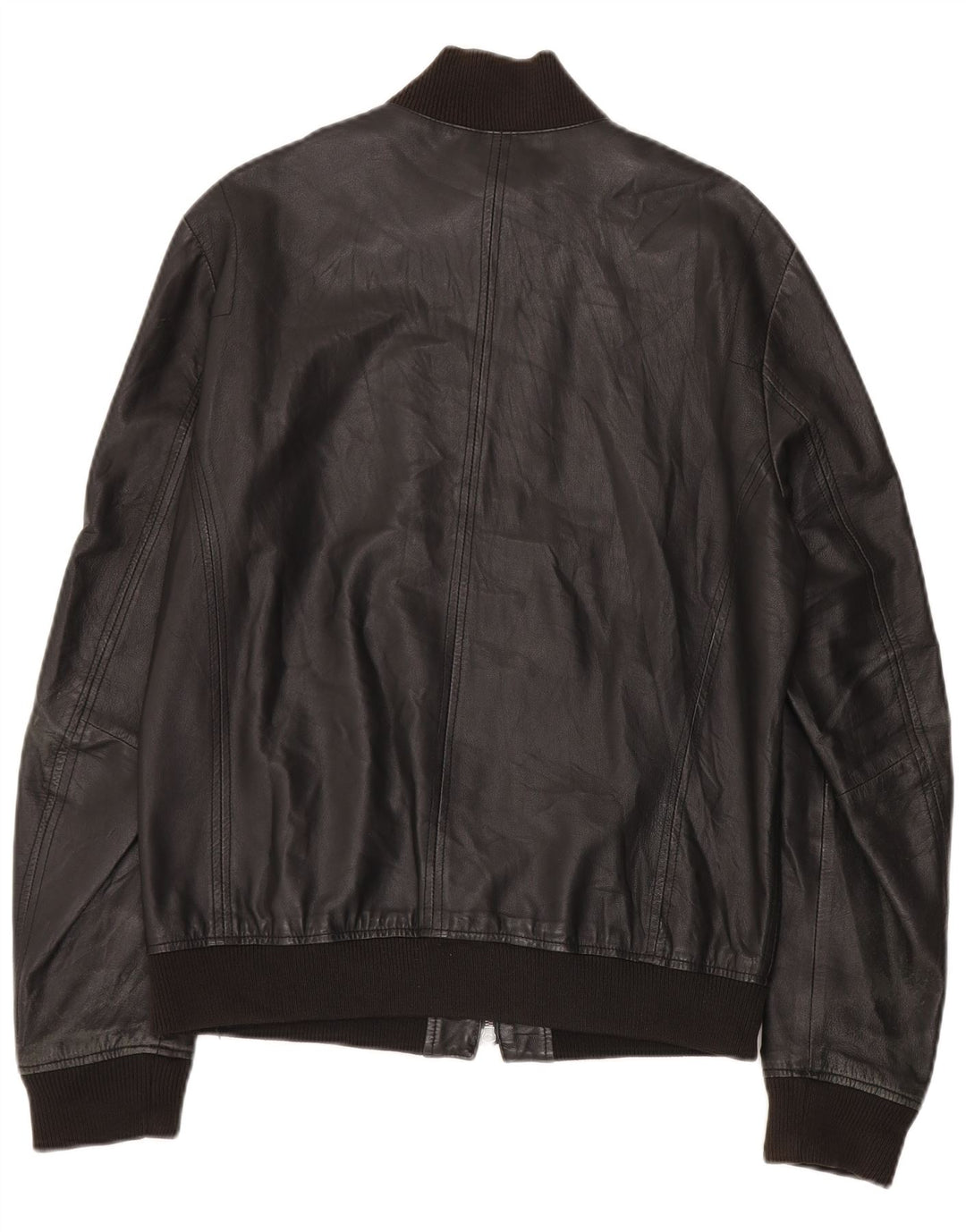 Chaqueta de cuero Zen para hombre IT 54 XL Cuero negro