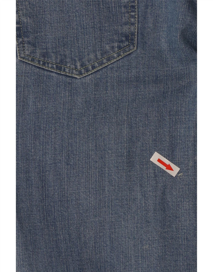 Vaqueros Acampanados Mujer Carrera W29 L29 Algodón Azul